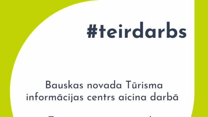 Tūrisma informācijas centrs meklē Tūrisma organizatori/-u