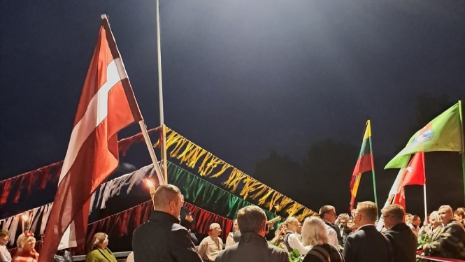 Baltu vienības diena Skaistkalnē