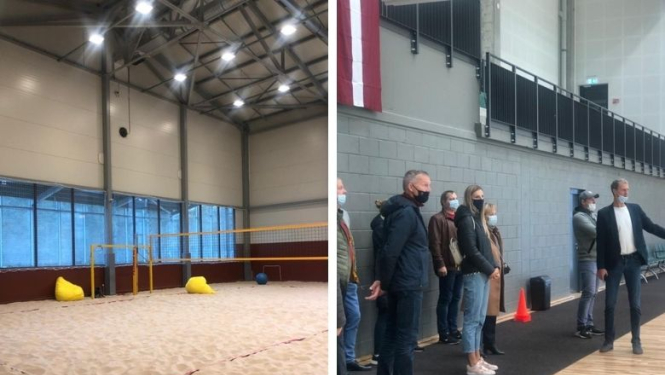 Bauskas BJSS kolektīvs un sporta skolotāji mācību metodiskajā ekskursijā dodas uz Latgali