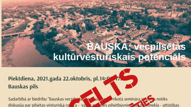 Pārcelts uz nenoteiktu laiku: diskusija par Bauskas vecpilsētu