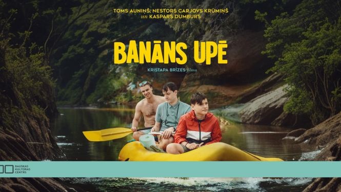 Kino / Piedzīvojumu komēdija “Banāns upē” 2024. gada 12. oktobrī plkst. 11:00 Bauskas Kultūras centrā