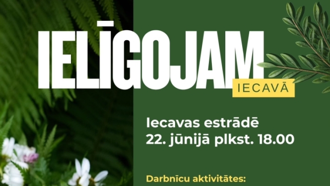 Ielīgojam Iecavā 22-06-2026