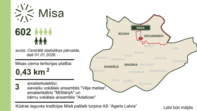 Labi būt Misas ciemā
