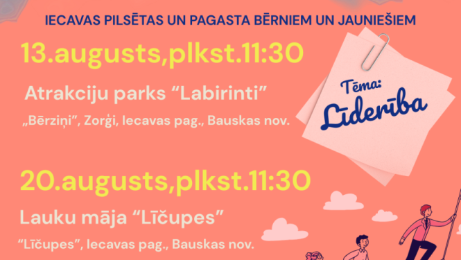 Dzīves prasmju laboratorijas: līderība