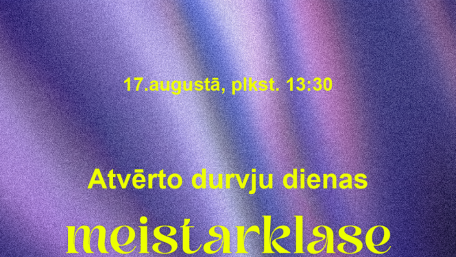 Stepa festivāla meistarklase