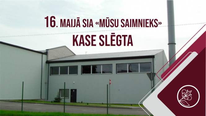 kase slēgta