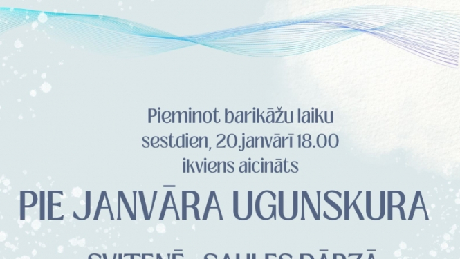 Pie janvāra ugunskura