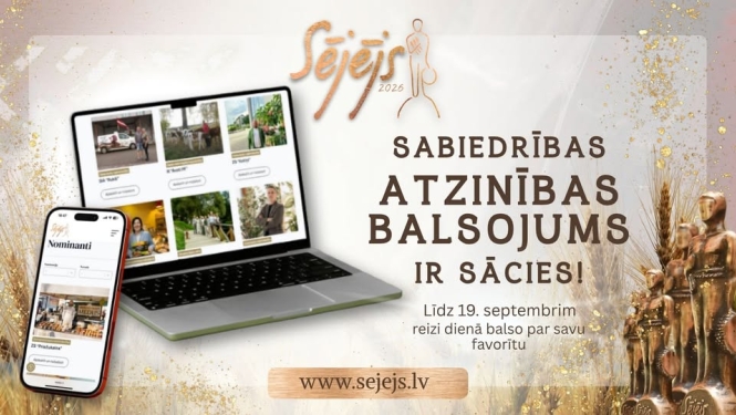 Sējējs sabiedrības līdzdalības balsojums ir sācies