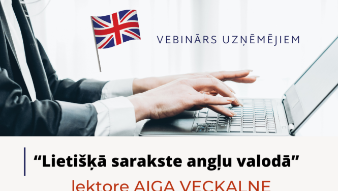 Zemgales uzņēmēji aicināti piedalīties bezmaksas seminārā “Lietišķā sarakste angļu valodā”