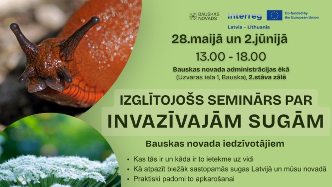 Seminārs par invazīvajām sugām