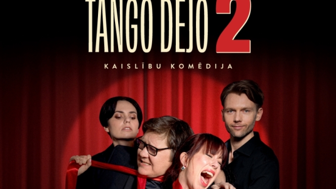 Komēdijas "Tango dejo 2" afiša