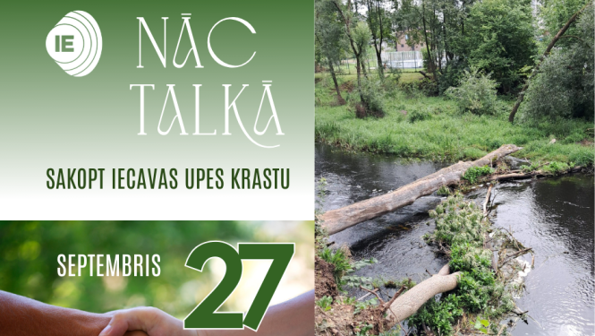 Upes tīrīšanas talka 27-09