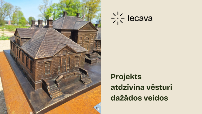 Projekts atdzīvina Iecavas muižas pili