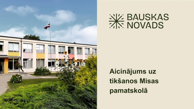 Aicinājums uz tikšanos Misas pamatskolā