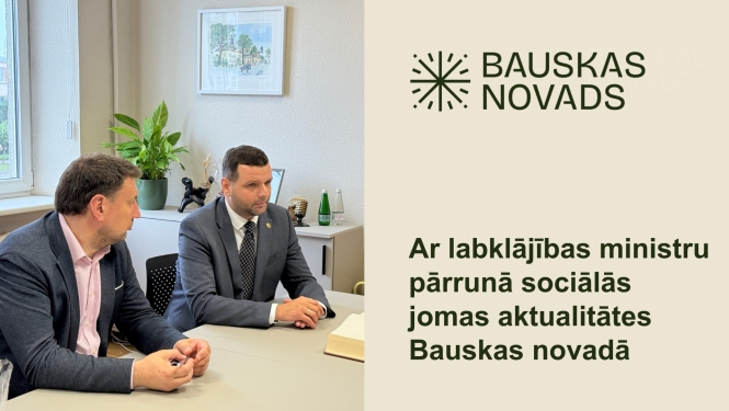 Ar labklājības ministru Reini Uzulnieku pārrunā sociālo pakalpojumu attīstību un atbalstu iedzīvotājiem