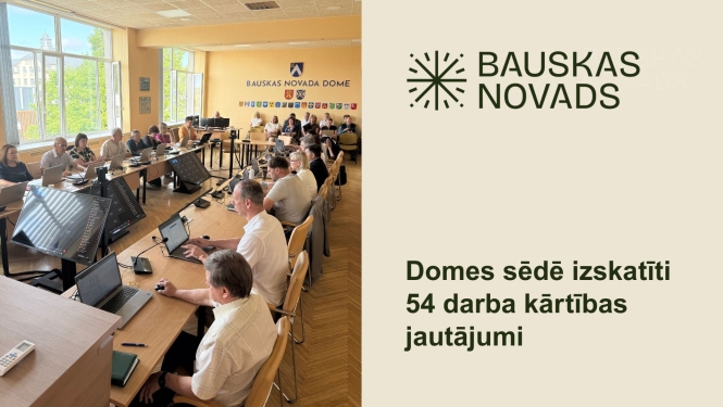 30. jūlija domes sēdes atskats