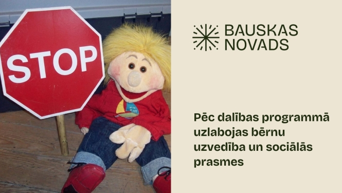 Pēc dalības programmā uzlabojas bērnu uzvedība un sociālās prasmes