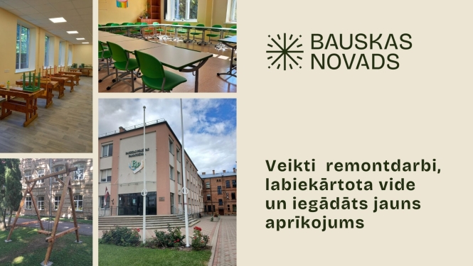 Vasaras uzlabojumi skolās
