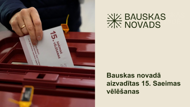 Bauskas novadā aizvadītas 15. Saeimas vēlēšanas