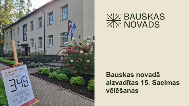 15. Saeimas vēlēšanās Bauskas novadā