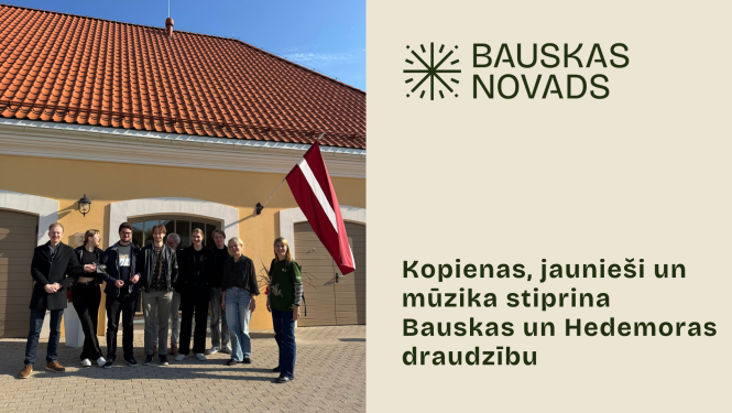 Hedemoras draugi atkal viesojas Bauskā