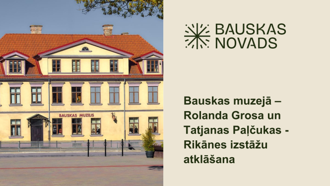 Rolanda Grosa un Tatjanas Paļčukas -Rikānes izstāžu atklāšana