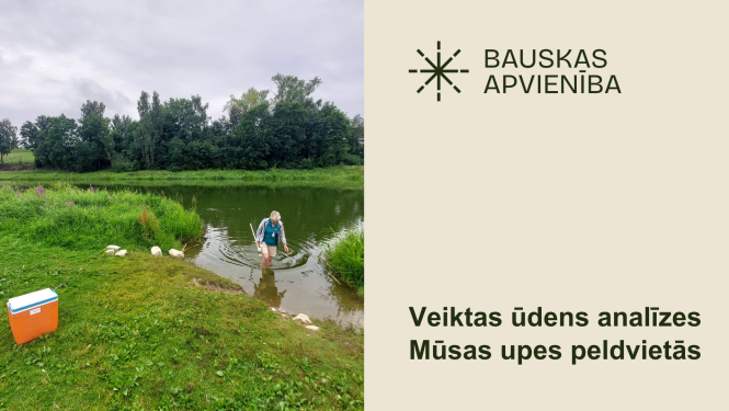 Mūsas peldvietās veikta ūdens paraugu ņemšana
