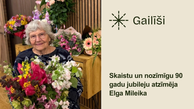 Uzvarā sveic 90 gadu jubilāri Elgu Mileiku