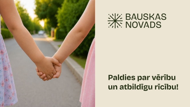 Paldies par vērību un atbildīgu rīcību!