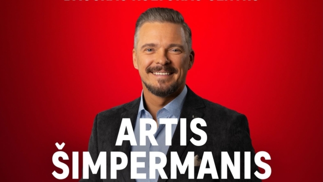 Arta Šimpermaņa koncertprogrammas "Dzimtās mājas" afiša