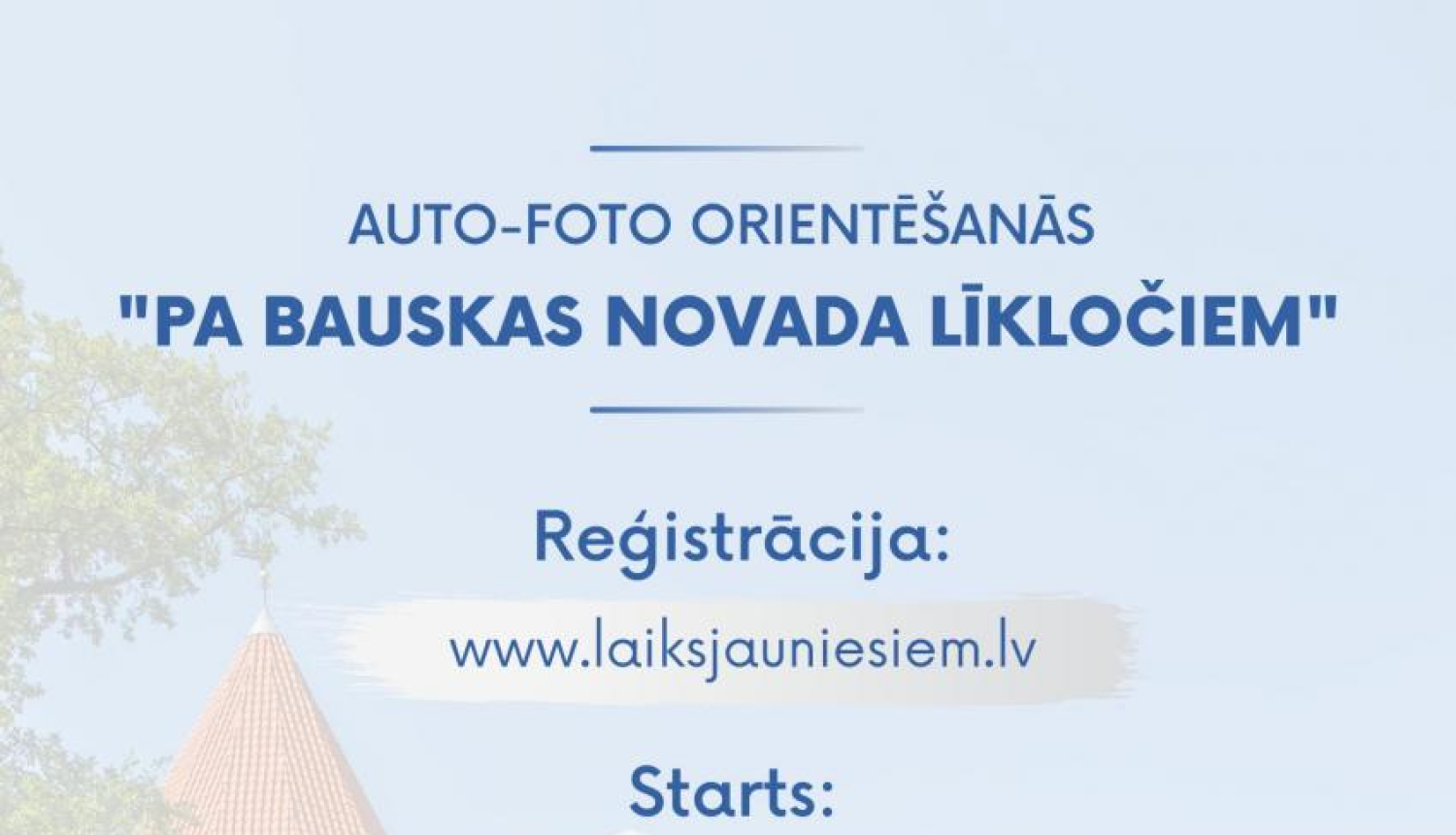 Biedrība “Laiks Jauniešiem” organizēs kārtējo Auto - Foto orientēšanās pasākumu “Pa Bauskas novada līkločiem”