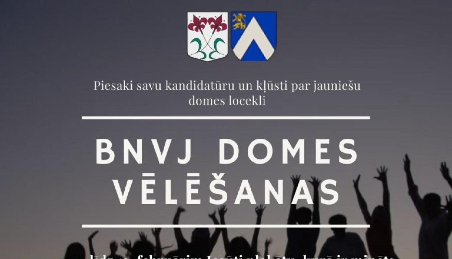Piesaki savu kandidatūru un kļūsti par Vecumnieku jauniešu domes locekli