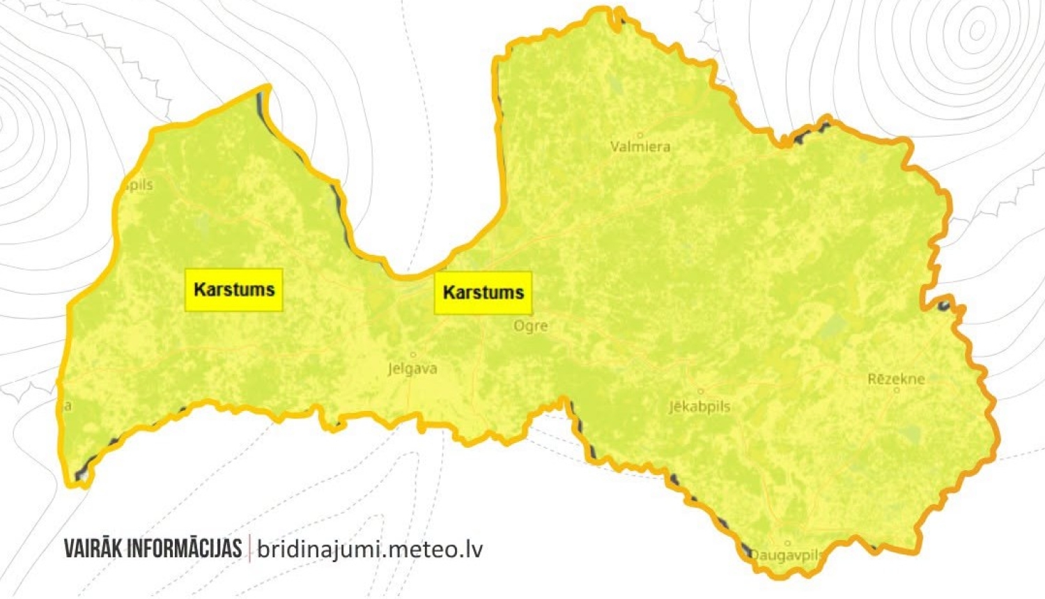 Karstuma vilnis tuvojas – rūpējies par savu drošību