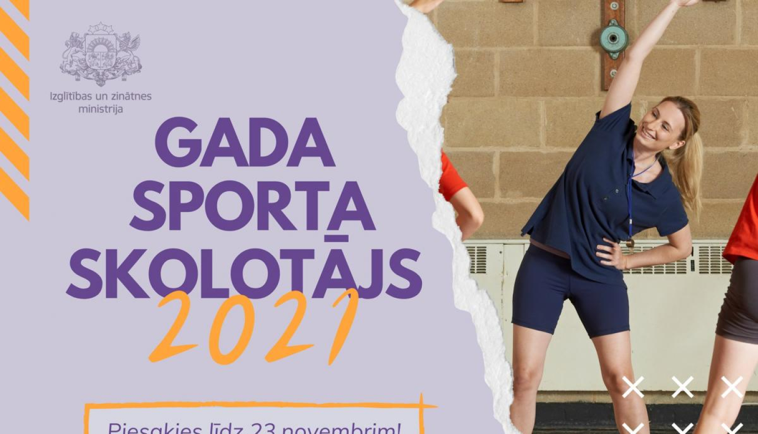 Aicina pieteikties pretendentus balvai „Gada sporta pedagogs 2021”