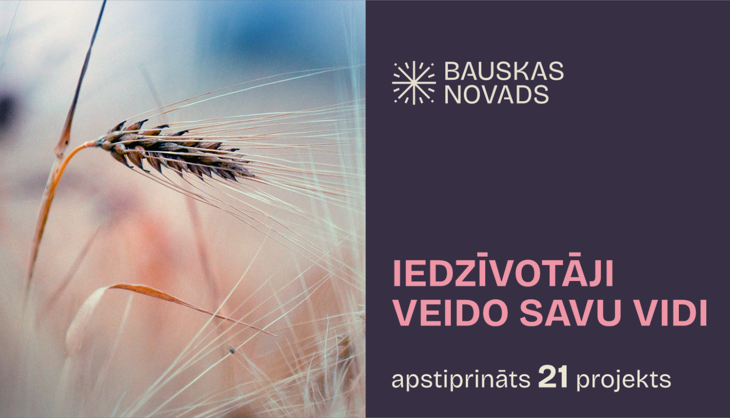 Iedzīvotāji veido savu vidi