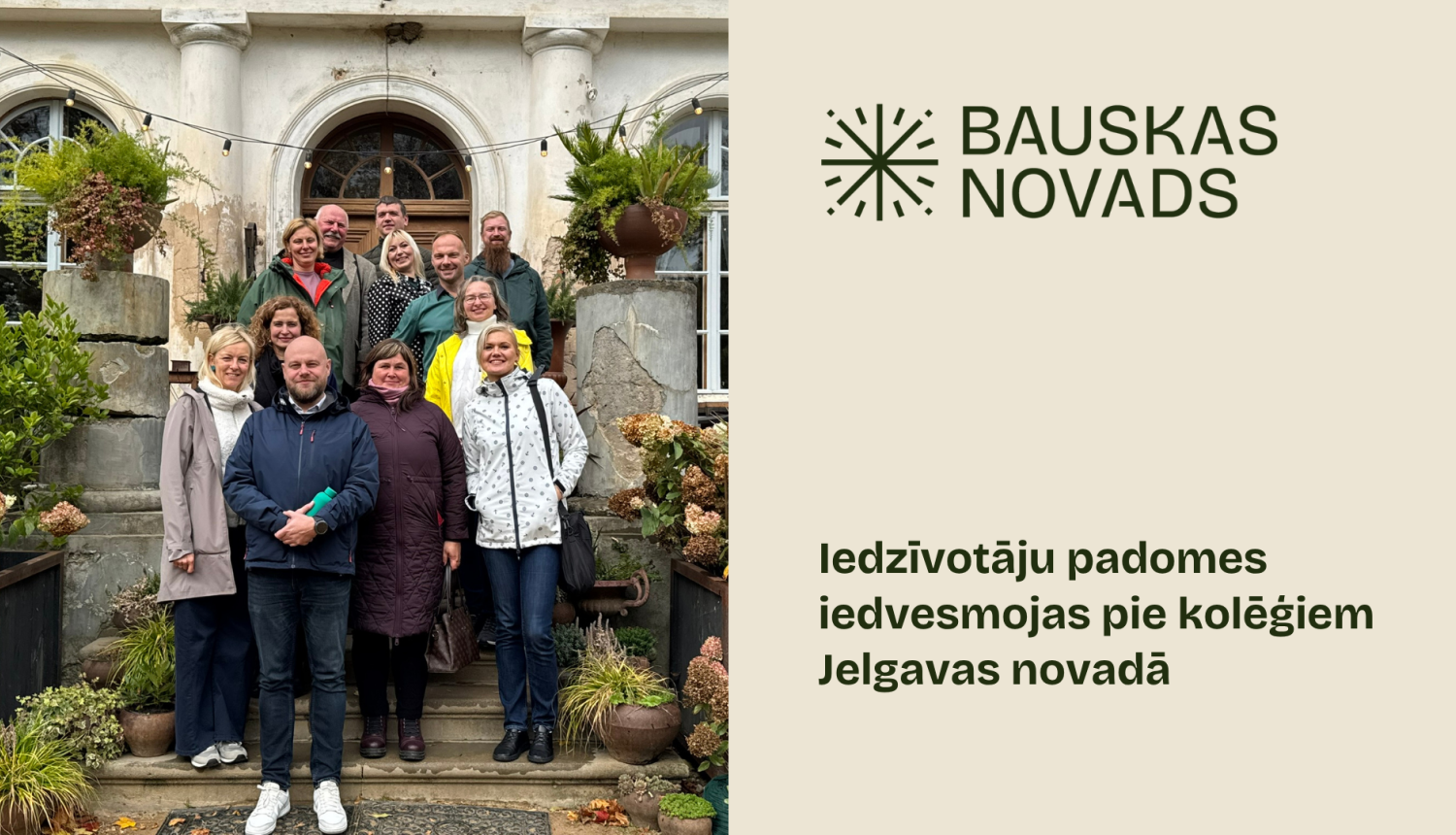 Iedzīvotāju padomes braucienā uz Jelgavas novadu