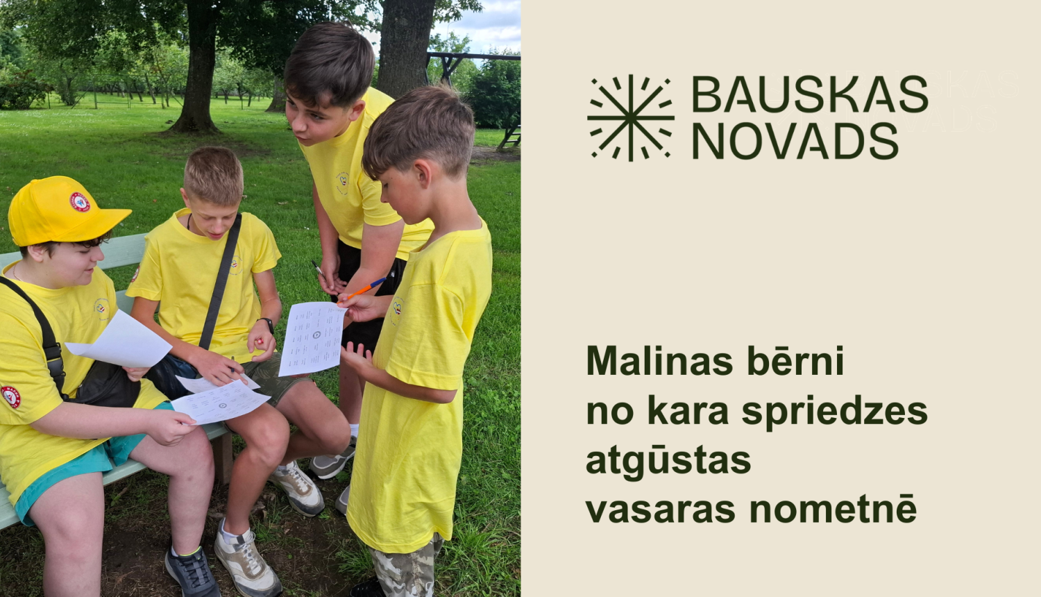 Sākusies Malinas bērnu vasaras nometne