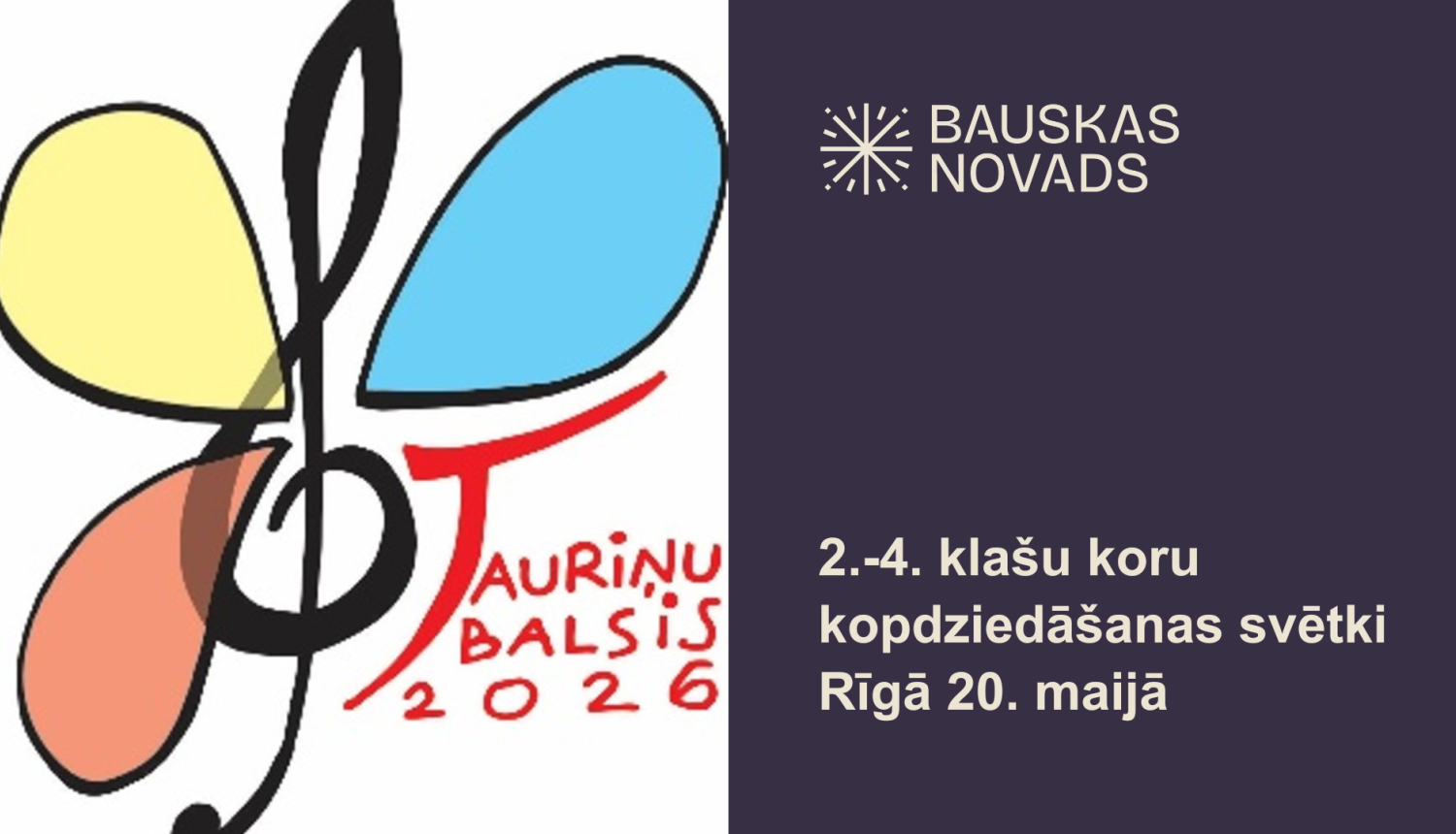 ''Tauriņu balsis'' 20.maijā Rīgā notiks
