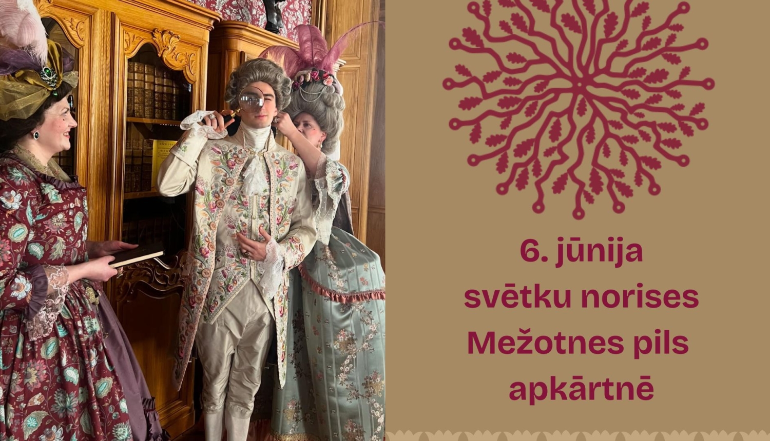 Bauskas novada svētku norises Mežotnes pils apkārtnē