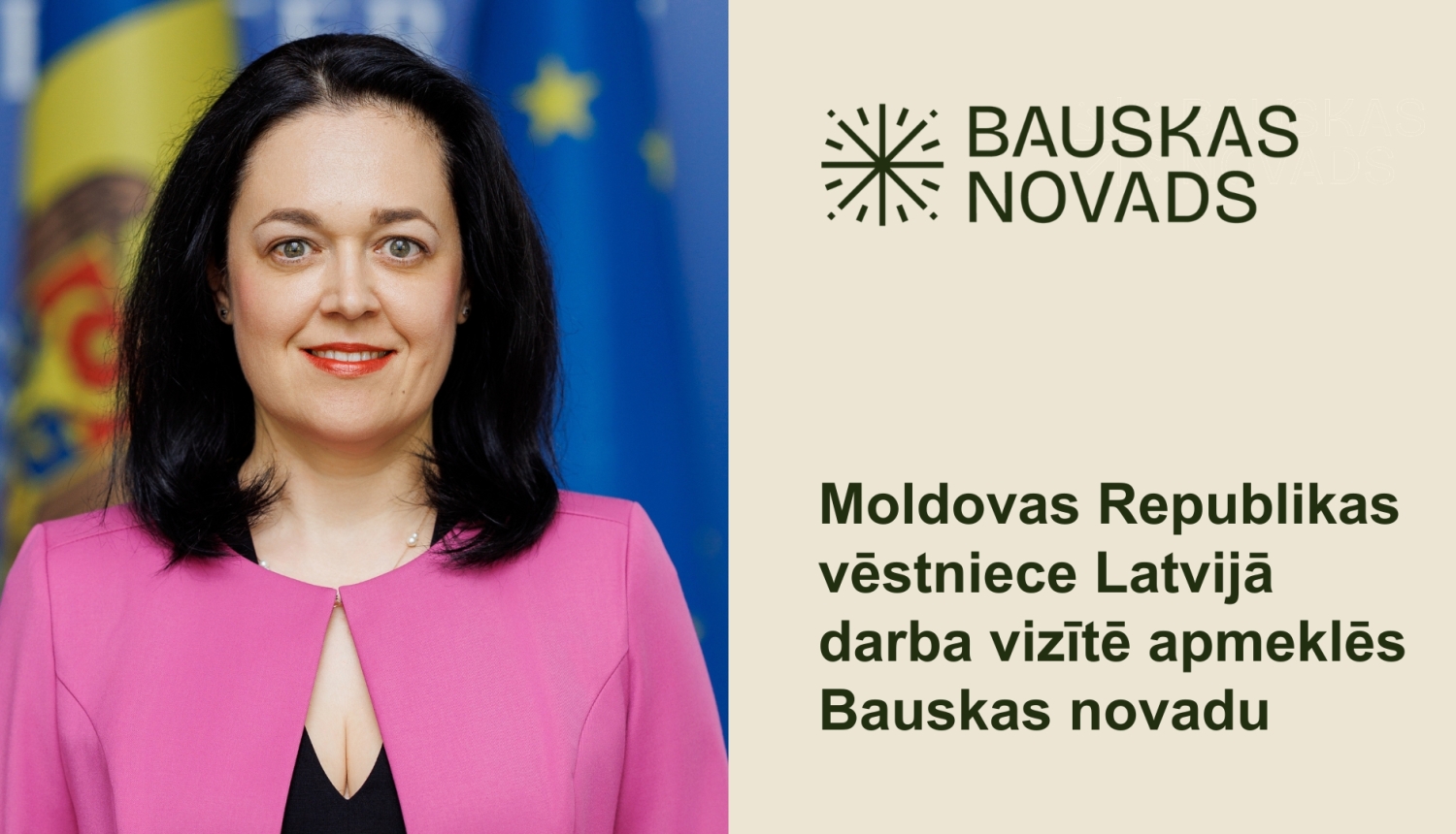 Bauskas novadā viesosies Moldovas Republikas vēstniece Latvijā