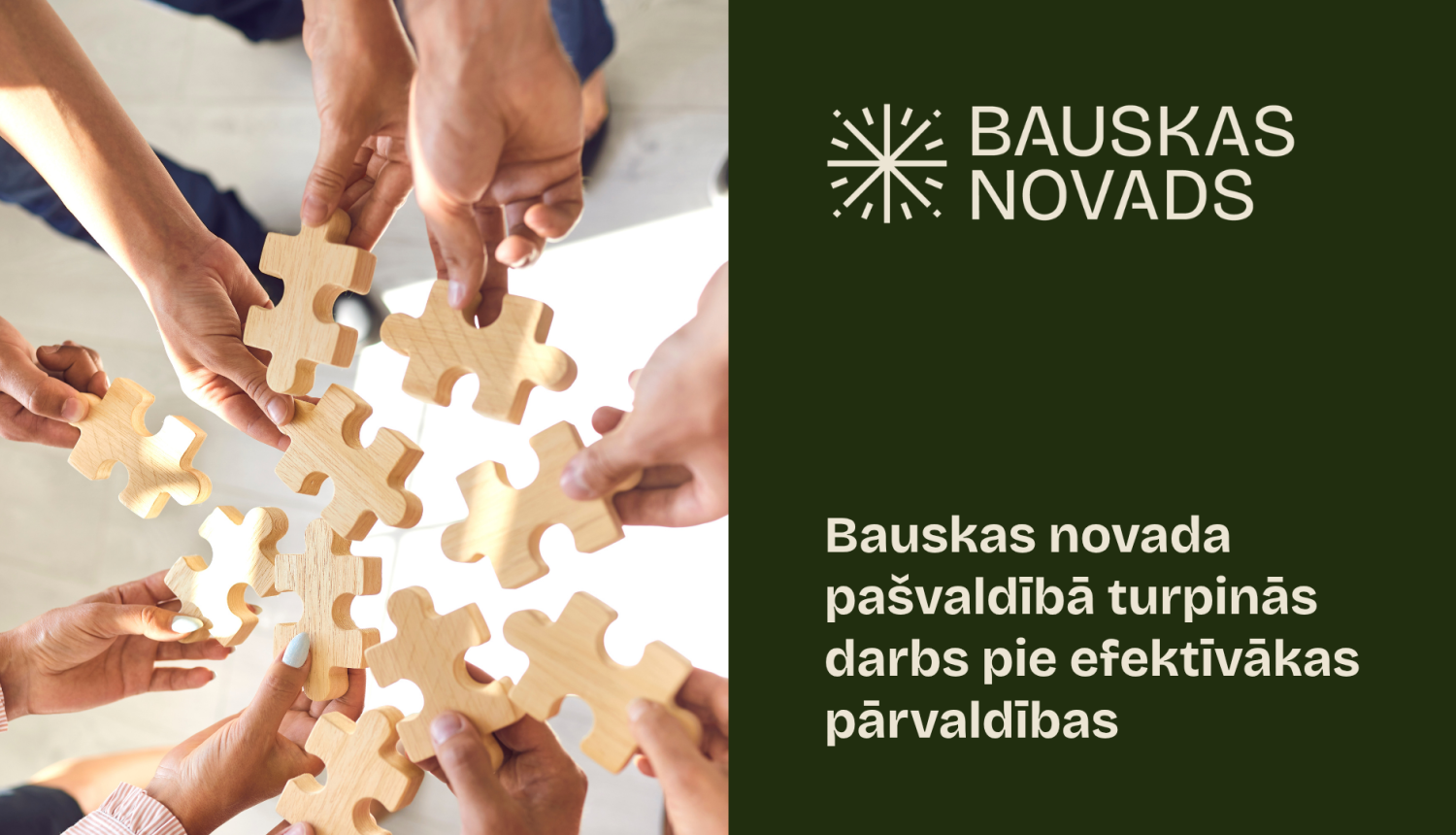 Pašvaldības pārmaiņu process turpinās - no situācijas izpētes līdz konkrētiem risinājumiem.