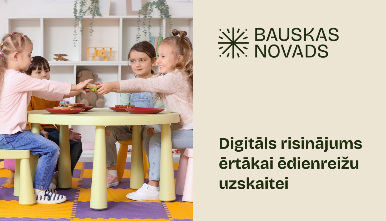 ievieš mūsdienīgu ēdināšanas pakalpojuma pārvaldības sistēmu