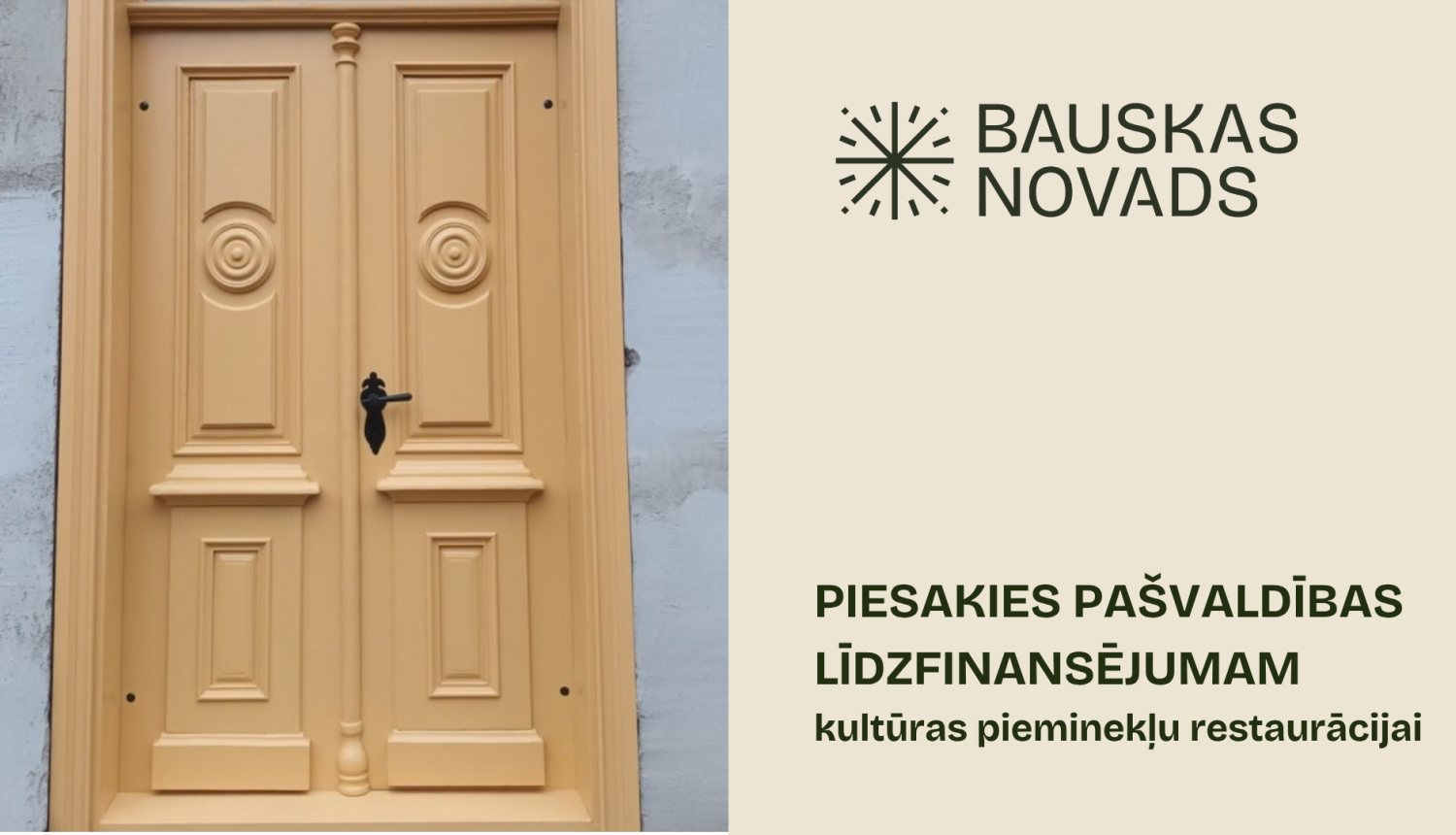 kulturas piemineklu lidzfinansejums