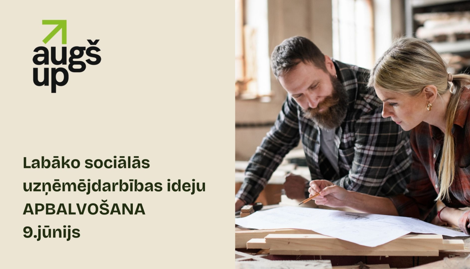 Grantu programmas "Augšup" apbalvošanas pasākuma TIEŠRAIDE 