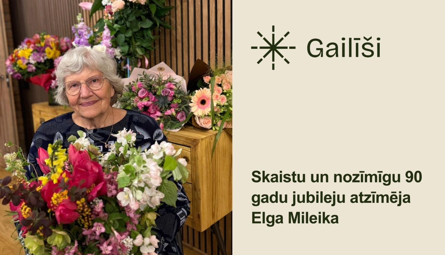 Uzvarā sveic 90 gadu jubilāri Elgu Mileiku