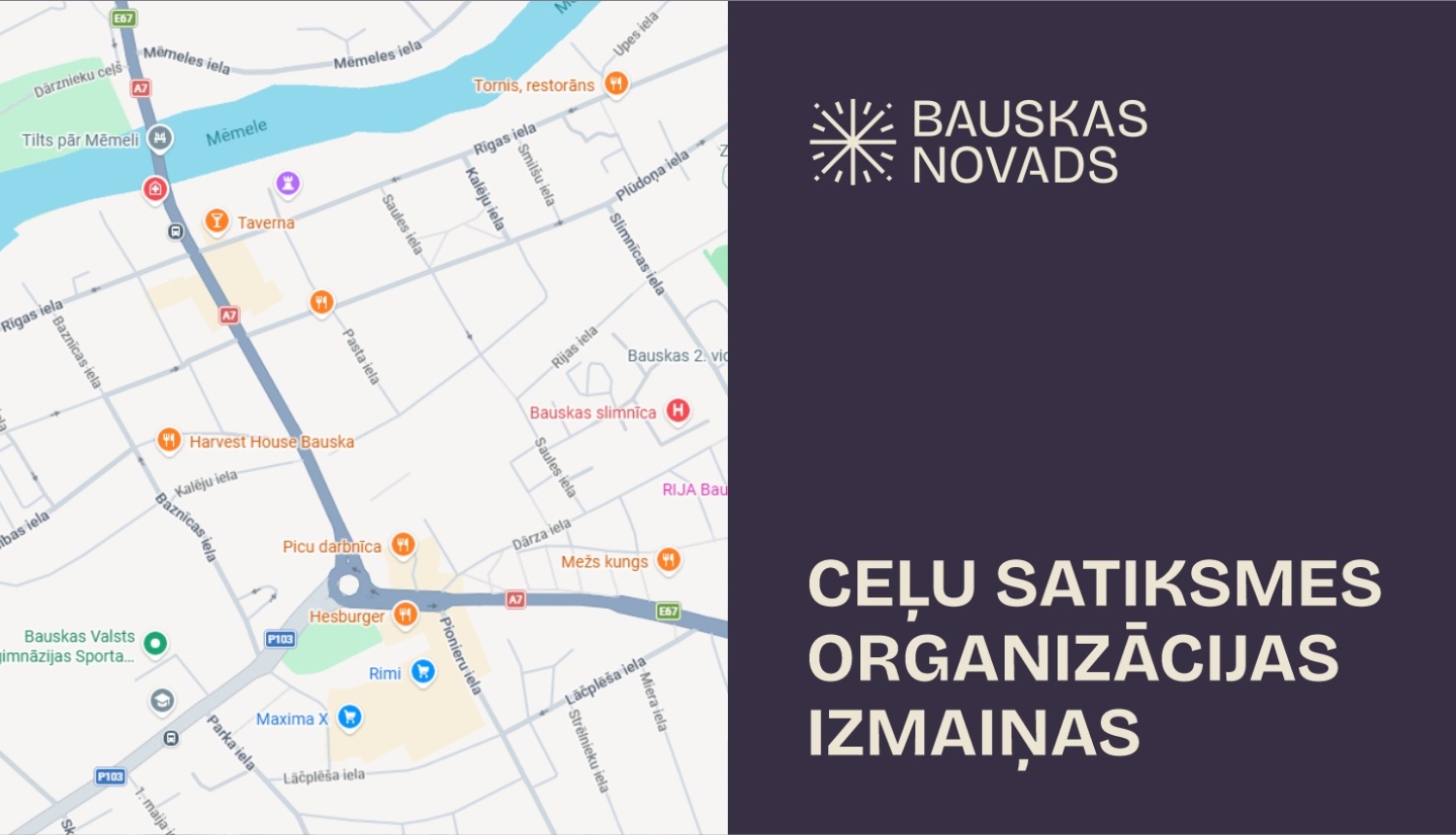 Satiksmes ierobežojumi bērnu tautas deju festivāla "Latvju bērni danci veda" laikā