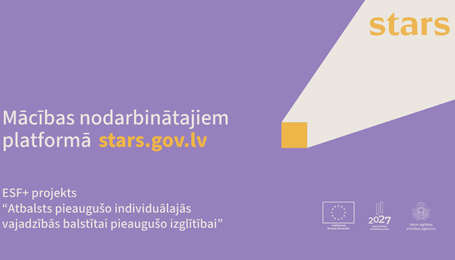 Atbalsts pieaugušo individuālajās vajadzībās balstītai pieaugušo izglītībai