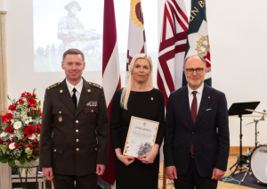 Vecumniekiem Zemessardzes apbalvojums