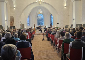 Raimonda Tigula koncerts kultūrtelpā Mežotnes baznīca