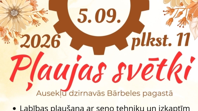Pļaujas svētki Ausekļu dzirnavās